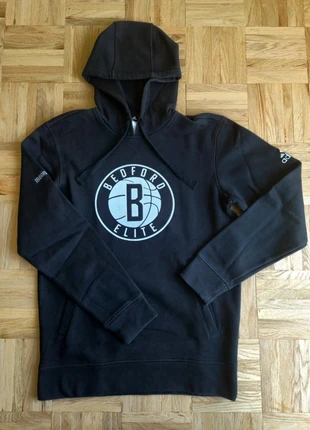 Sweat à capuche / hoodie noir Adidas Bedford Elite Basket taille S, merk: adidas, staat: Heel goed, maat: S, € 15,00, € 16,45 inclusief Kopersbescherming