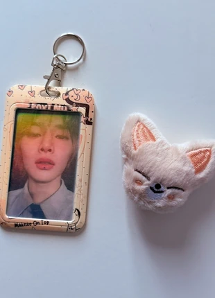 Set porta photocard spilla IN foxiny stray kids skzoo, marque: Stray Kids, état: Neuf sans étiquette, 7,00 €, 8,05 € Protection acheteurs incluse