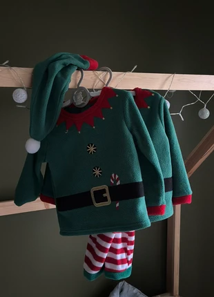 Ensemble Noël (lutin) 18M, brand: In Extenso, condizioni: Ottime, taglia: 12-18 mesi / 80 cm, €3.00, €3.85 include la Protezione acquisti