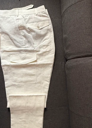 Pantalon Lin Blanc Suitsupply Taille 50, marque: Suitsupply, état: Neuf sans étiquette, taille: M, 85,00 €, 89,95 € Protection acheteurs incluse
