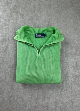 Pull Ralph Lauren 1/4 zip | Taille M homme | vert, brand: Ralph Lauren, condizioni: Ottime, taglia: M, €45.00, €47.95 include la Protezione acquisti Pro