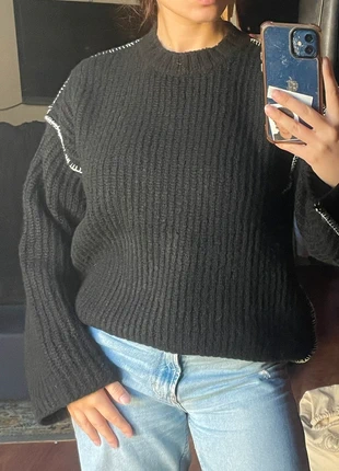 Maglione nero ASOS, marca: ASOS, estado: Muy bueno, tamaño: S / 36 / 8, 10,00 €, 11,20 € Protección al comprador incluida