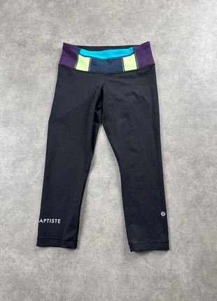 Legging noir réversible capri Lululemon Wunder Under Crop taille 4 femme - S taille haute - ART0577, marke: Lululemon, zustand: Sehr gut, größe: S / 36 / 8, 19,00 €, 20,65 € beinhaltet Vinted-Käuferschutz Pro