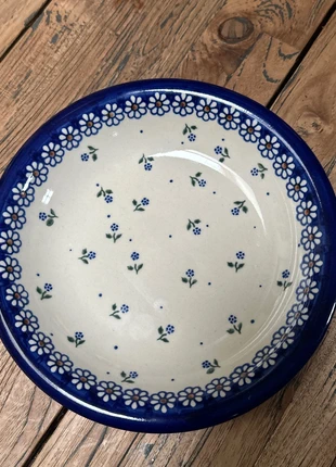 Bolesławiec Vena! Unikat! Śliczny talerz do zupy 22,5 cm, merk: BOLESLAWIEC, staat: Nieuw zonder prijskaartje, € 27,00, € 29,05 inclusief Kopersbescherming