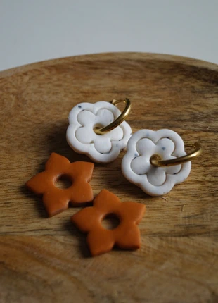 Boucles d'oreilles créoles interchangeables, condizioni: Nuovo senza cartellino, €5.50, €6.48 include la Protezione acquisti