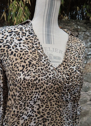 Blouse leopard, marque: Zara, état: Très bon état, taille: M / 38 / 10, 4,00 €, 4,90 € Protection acheteurs incluse