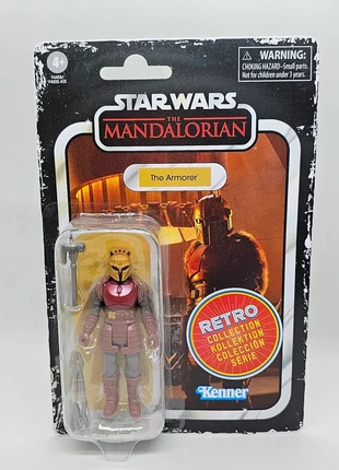 Figurine The Armorer Retro Collection, Star Wars The Mandalorian, Kenner 2022, 9,5 cm, marke: Kenner, zustand: Neu, mit Etikett, größe: Einheitsgröße, 19,90 €, 21,60 € beinhaltet Vinted-Käuferschutz Pro