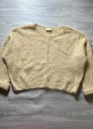 Pull mohair Américain Vintage / beige doré / Taille XS, brand: American Vintage, condition: Very good, size: XS / 34 / 6, €65.00, €68.95 includes Buyer Protection