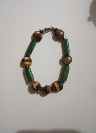 Jade and Tigers eye bracelet, brand: Jade, condition: Very good, £85.00, £89.95 includes Buyer Protection
