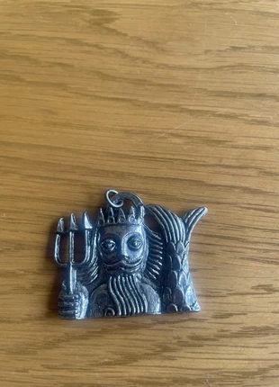 Neptune/Poseidon pendant, condition: Good, £2.00, £2.80 includes Buyer Protection