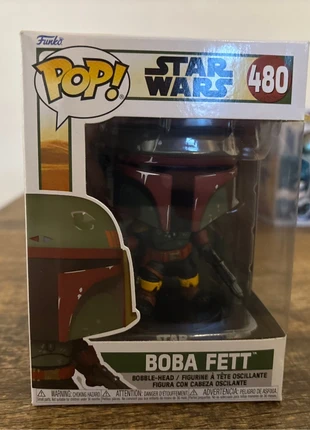 Funko Pop! Star Wars – Boba Fett (#480), marca: Funko, estado: Novo sem etiquetas, tamanho: Tamanho único, €9.95, €11.15 inclui Proteção do Comprador