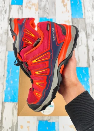 Baskets Sneackers Salomon Goretex Gore-Tex GTX Trail Running Randonnée << Red Black >> Taille 37, marke: Salomon, zustand: Sehr gut, größe: 37, 55,00 €, 58,45 € beinhaltet Vinted-Käuferschutz Pro