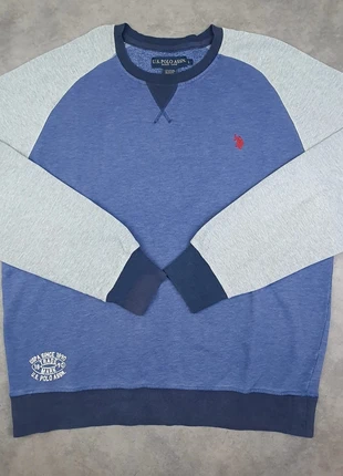 Sweat crewneck bleu et gris logo brodé Marque Us polo assn Taille L, marque: U.S. Polo Assn., état: Très bon état, taille: L, 21,00 €, 22,75 € Protection acheteurs (Pro) incluse
