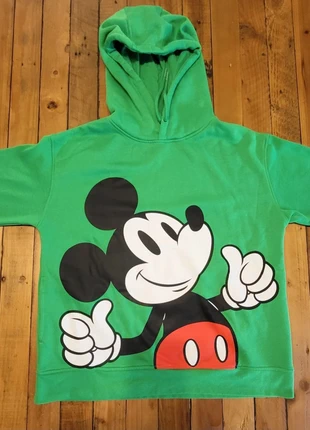 Pull sweat à capuche Disney Mickey T S oversize vert, marque: Disney Primark, état: Très bon état, taille: S / 36 / 8, 12,50 €, 13,83 € Protection acheteurs (Pro) incluse