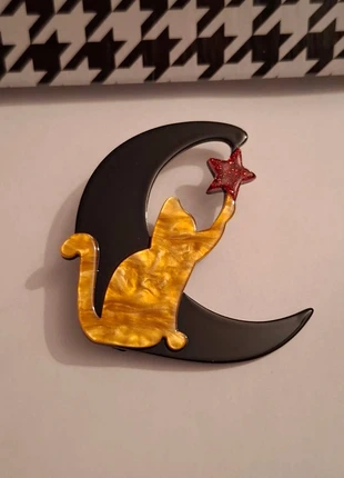 Broche chat, marque: Vintage Dressing, état: Très bon état, 9,00 €, 10,15 € Protection acheteurs incluse