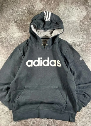 Pull sweat hoodie à capuche Adidas essential marine floque blanc bande vintage y2k 2000s Taille S/M, marque: adidas, état: Très bon état, taille: M, 17,00 €, 18,55 € Protection acheteurs incluse