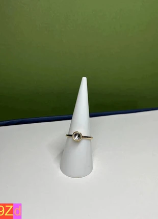 Abstract Ring, brand: Pretty, condition: Very good, size: 16.9 mm / M½, £3.25, £4.11 includes Buyer Protection