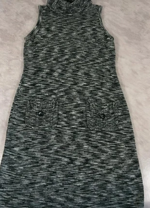 Robe pull Calvin Klein grise chinée – Col montant – Coupe flatteuse – Taille M Code 109, brand: Calvin Klein, condition: Very good, size: M / 38 / 10, €22.00, €23.80 includes Buyer Protection Pro