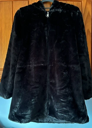 Casaco preto de pelo, condizioni: Nuovo senza cartellino, taglia: M / IT 42 / EU 38, €12.50, €13.83 include la Protezione acquisti