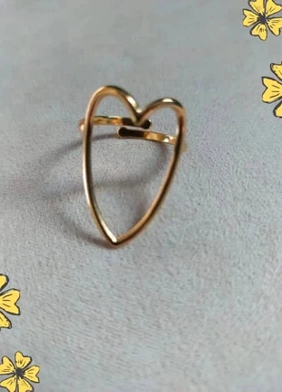 Bague Cœur ajourée – Plaqué or 18K, brand: Boutique indépendante, condizioni: Nuovo senza cartellino, taglia: Regolabile, €7.90, €9.00 include la Protezione acquisti Pro