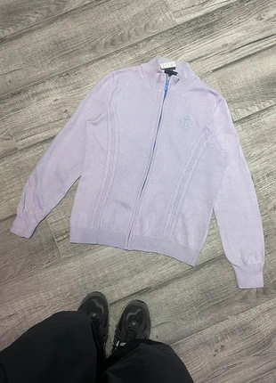 Pull full zip Tommy Hilfiger Lila uni torsadé - Taille L, brand: Tommy Hilfiger, condizioni: Ottime, taglia: L / IT 44 / EU 40, €19.95, €21.65 include la Protezione acquisti Pro