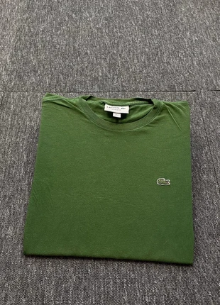 T-shirt, tshirt, vert Lacoste taille XS old monnaie, logo poitrine, brand: Lacoste, condition: Very good, size: XS, €25.00, €26.95 includes Buyer Protection
