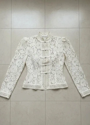 Haut en dentelle ivoire style vintage bohème taille S, brand: Vintage Dressing, condition: Very good, size: S / 36 / 8, €48.90, €52.05 includes Buyer Protection