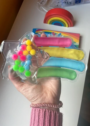 Estrella fugaz sensorial Montessori – Juguete de gel con clasificación de colores, état: Très bon état, taille: 3 ans / 98 cm, 7,90 €, 9,00 € Protection acheteurs (Pro) incluse