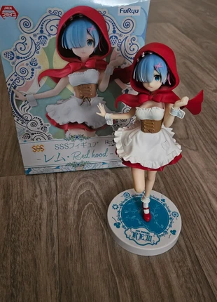 Figurine officielle Re:Zero Rem, très bon état, servie de décoration, petit chaperon rouge, FuRyu, marke: FuRyu, zustand: Sehr gut, größe: Frühchen, bis 44, 15,00 €, 16,45 € inklusive Vinted-Käuferschutz