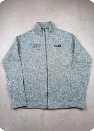Veste polaire zippée col montant sweat Patagonia gris chiné taille M, merk: Patagonia, staat: Heel goed, maat: M, € 39,90, € 42,60 inclusief Kopersbescherming Pro