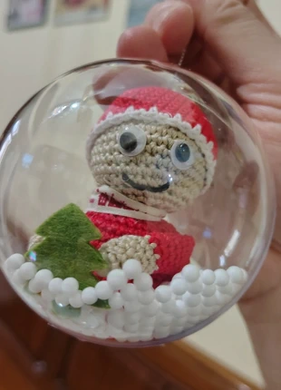 Handmade Crochet Christmas Ornament, état: Neuf sans étiquette, 15,99 €, 17,49 € Protection acheteurs incluse