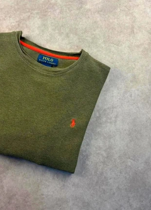 Pull col rond Ralph Lauren kaki logo brodé vintage - taille S femme, marca: Ralph Lauren, estado: Muy bueno, tamaño: XS, 20,90 €, 22,65 € Protección al comprador Pro incluida