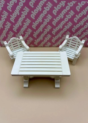 Playmobil Belle Époque/ Victorien 5323 pièces détachées table et 2 fauteuils de jardin TBE, brand: Playmobil, condition: Very good, size: One size, €5.00, €5.95 includes Buyer Protection Pro