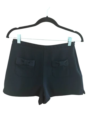 Black Bow Detail Mini Shorts (Cooperative, Size S), brand: Cooperative, condition: Very good, size: S / 8, £5.00, £5.95 includes Buyer Protection