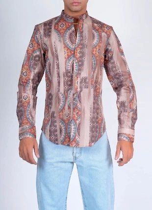 Camicia uomo slim fit comoda cotone, fantasia. Nuovo con cartellino. XL. Sku211., brand: camicia fantasy, condizioni: Nuovo con cartellino, taglia: XL, €9.99, €11.19 include la Protezione acquisti