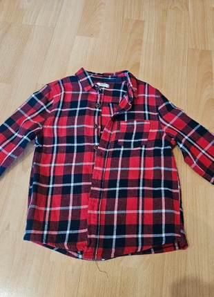 geruit overhemd, marque: Boys, état: Très bon état, taille: 6 ans / 116 cm, 3,50 €, 4,38 € Protection acheteurs incluse