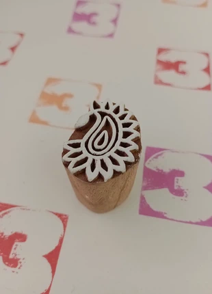 Indian Hand-Carved Wooden Printing Block Stamp – Fabric, Paper & Craft Printing, brand: Indian Wooden Block, condition: New without tags, £3.00, £3.85 includes Buyer Protection Pro