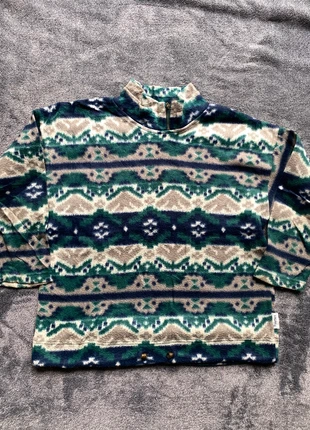 Palette crazy patterned fleece - medium - in very good condition, brand: Palette, condition: Very good, size: M / UK 12-14, £10.00, £11.20 includes Buyer Protection