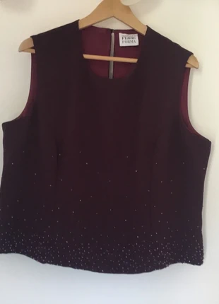 Top Gianfranco Ferré mauve, brand: Gianfranco Ferré, condition: Very good, size: XXL / 44 / 16, €8.00, €9.10 includes Buyer Protection