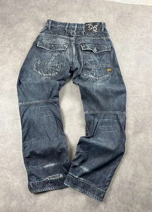 Jean large cargo G-Star Raw W30 L32 bleu marine 96 3301 - PAN1616, marca: G-Star, estado: Bom, tamanho: PT 40 | W30, €24.99, €26.94 inclui Proteção do Comprador Pro