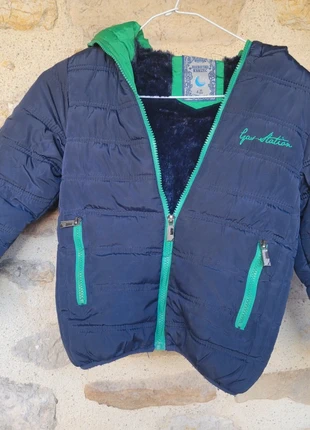 4 ans Manteau hiver garçon, marque: Niebieski Księżyc, état: Très bon état, taille: 4 ans / 104 cm, 6,00 €, 7,00 € Protection acheteurs incluse