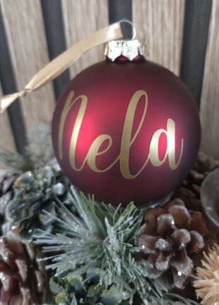 Boules de noël personnalisées, condition: New with tags, €5.00, €5.95 includes Buyer Protection