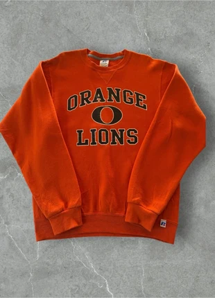 Sweat Crewneck Russel Athletic USA vintage orange taille S oversize, marke: Russel Athletic, zustand: Gut, größe: S, 14,00 €, 15,40 € beinhaltet Vinted-Käuferschutz Pro