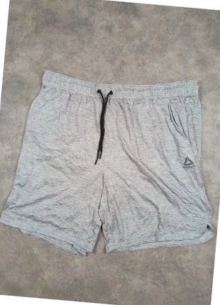 Short de sport homme reebok gris taille XXXL en polyester avec des poches, brand: Reebok, condition: Very good, size: XXXL, €9.90, €11.10 includes Buyer Protection
