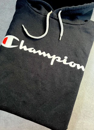 Pull half zip sweater crew neck à capuche noir et blanc champion taille L, brand: Champion, condition: Very good, size: L, €25.00, €26.95 includes Buyer Protection