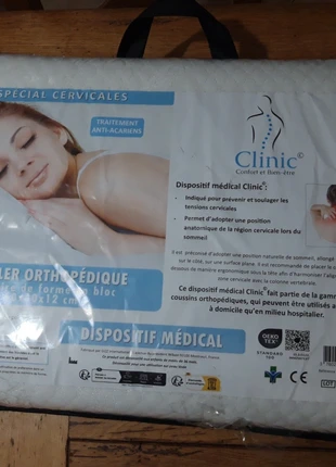 Oreiller orthopédique, brand: Clinic, condizioni: Nuovo con cartellino, €15.00, €16.45 include la Protezione acquisti