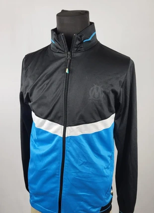 Veste Olympique de Marseille vintage bleu noir Droit au But logo brodé OM training football rétro, marca: Olympique De Marseille, estado: Bom, tamanho: L, €15.00, €16.45 inclui Proteção do Comprador Pro