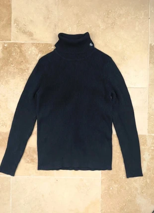 Pull col roulé Lauren Ralph Lauren - Femme S - Marine - 100% coton excellent état, marca: Ralph Lauren, estado: Muito bom, tamanho: S / 36 / 8, €35.00, €37.45 inclui Proteção do Comprador Pro
