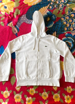 Veste Lacoste blanche L, marke: Lacoste, zustand: Neu, größe: L, 55,00 €, 58,45 € inklusive Vinted-Käuferschutz