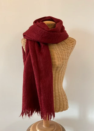 Écharpe en laine rouge, état: Très bon état, 12,00 €, 13,30 € Protection acheteurs incluse